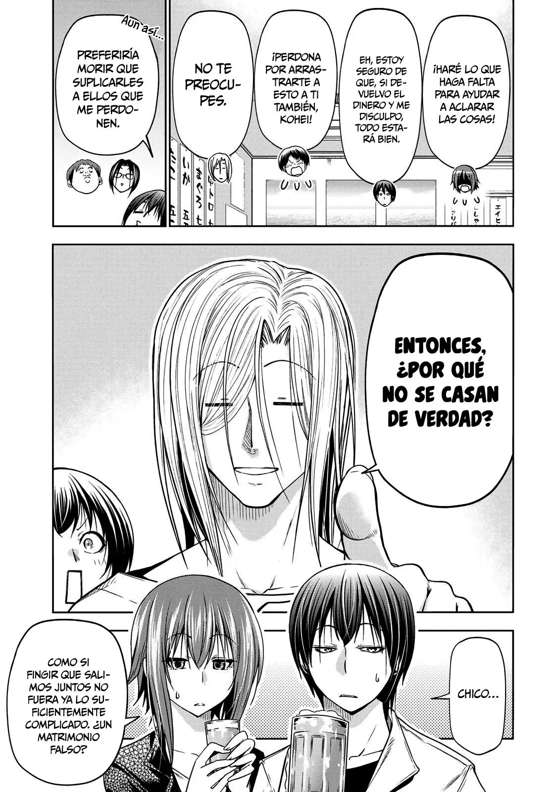 Grand Blue Capitulo 103: regalo de felicitación página 35