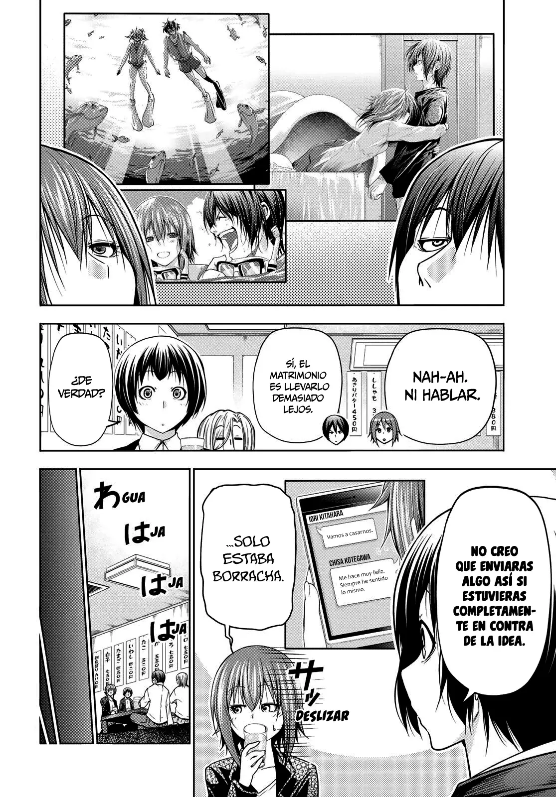 Grand Blue Capitulo 103: regalo de felicitación página 36