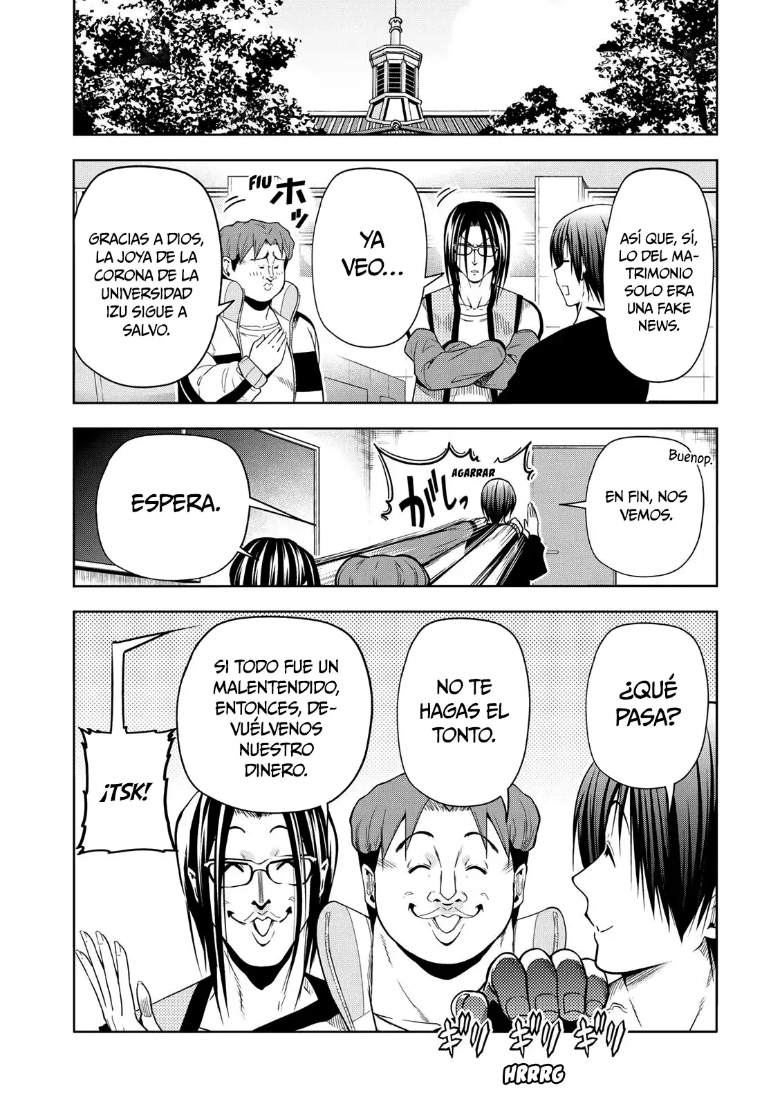 Grand Blue Capitulo 103: regalo de felicitación página 37