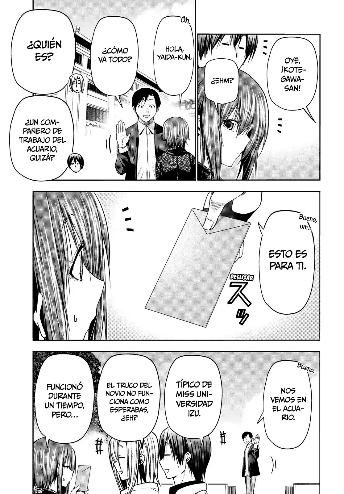 Grand Blue Capitulo 103: regalo de felicitación página 5
