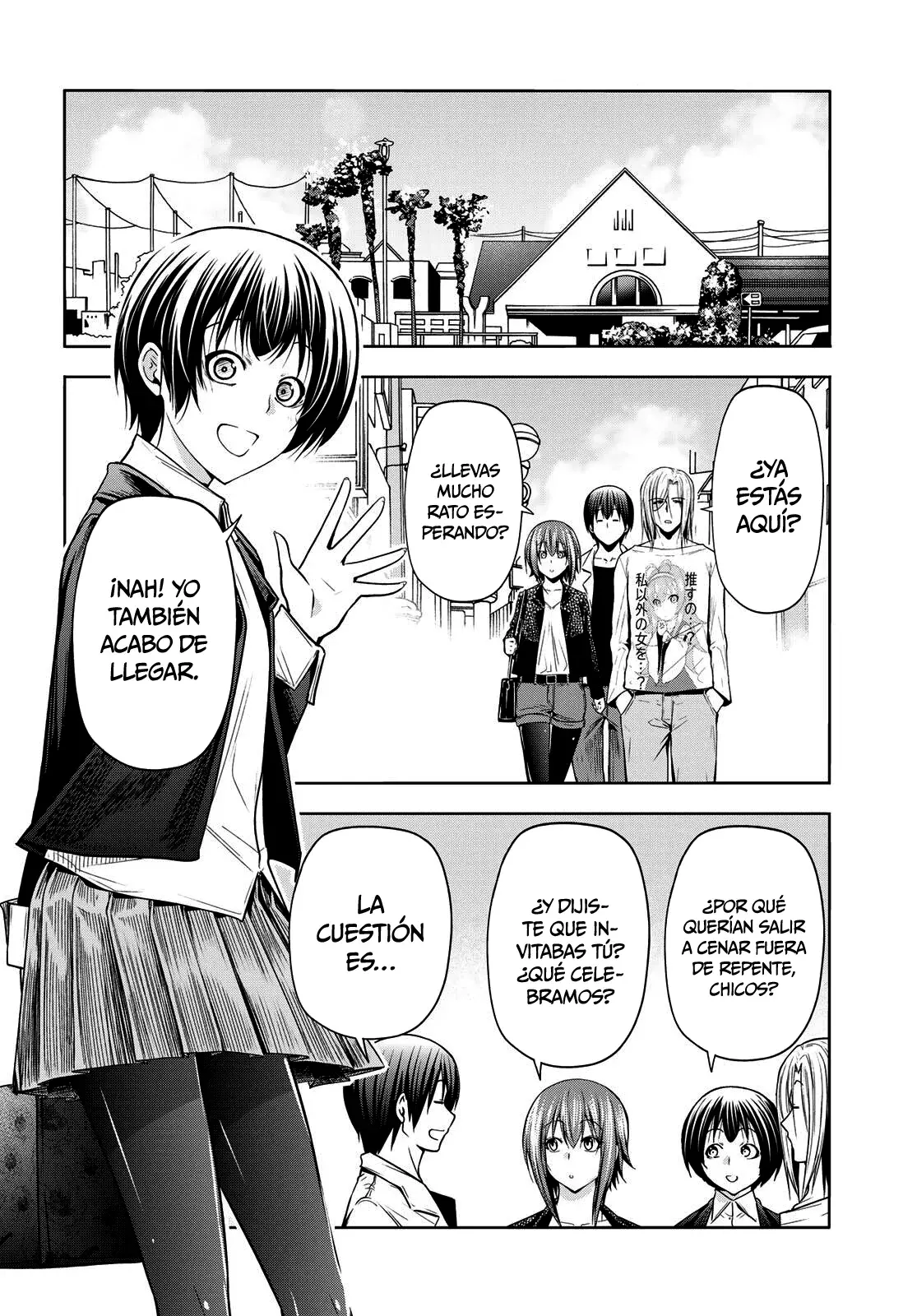 Grand Blue Capitulo 103: regalo de felicitación página 8