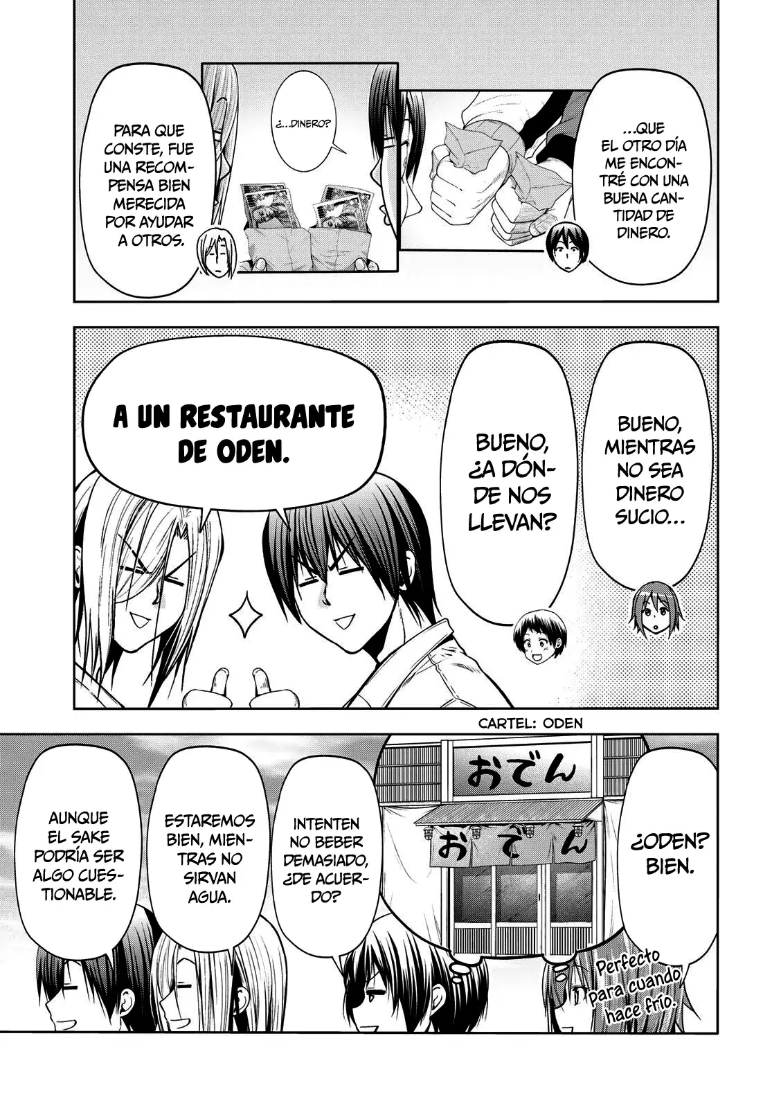Grand Blue Capitulo 103: regalo de felicitación página 9