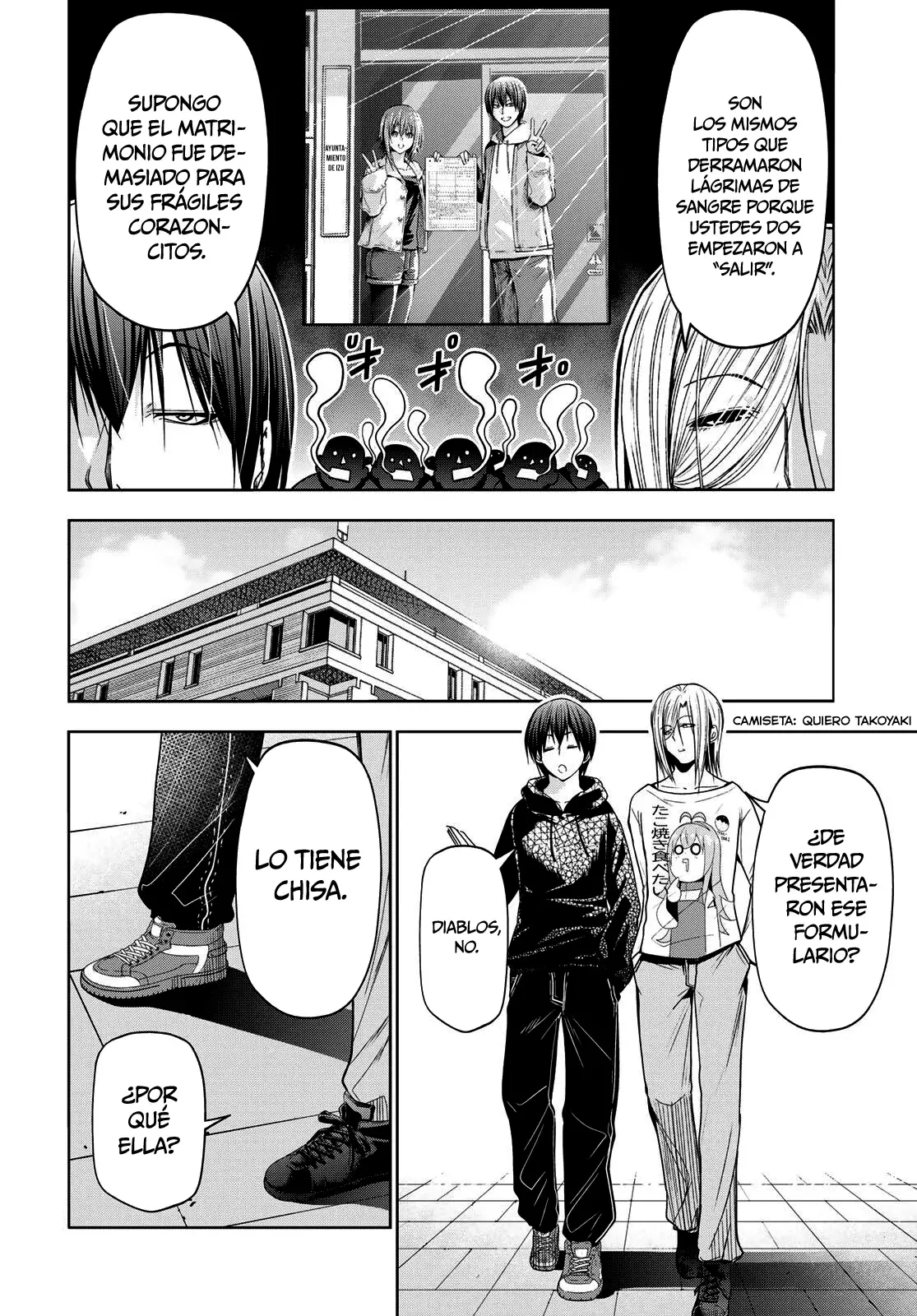 Grand Blue Capitulo 104: Cosas de miedo página 4