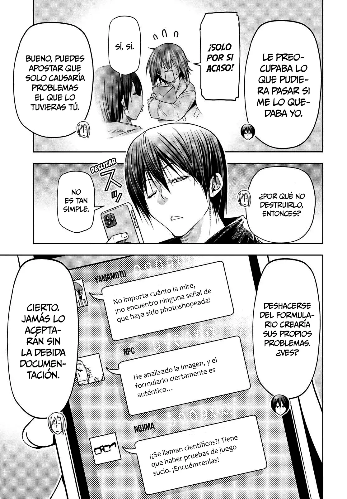 Grand Blue Capitulo 104: Cosas de miedo página 5
