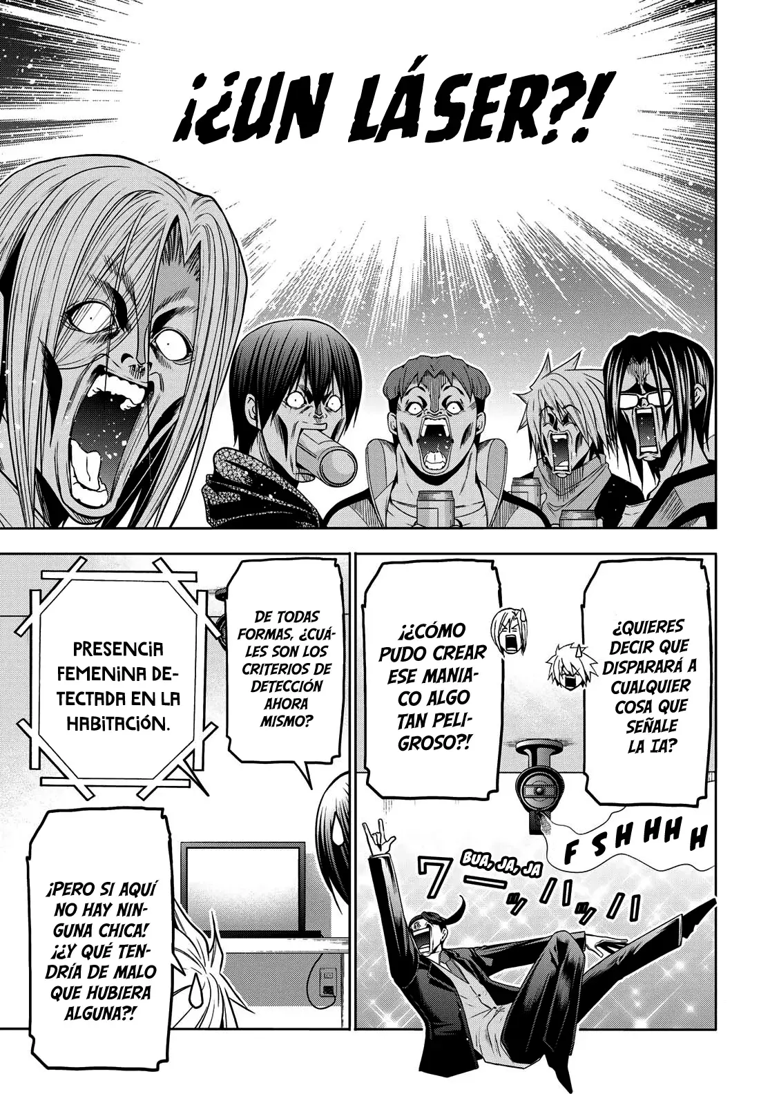 Grand Blue Capitulo 105.6: extra:cámara con ia página 12