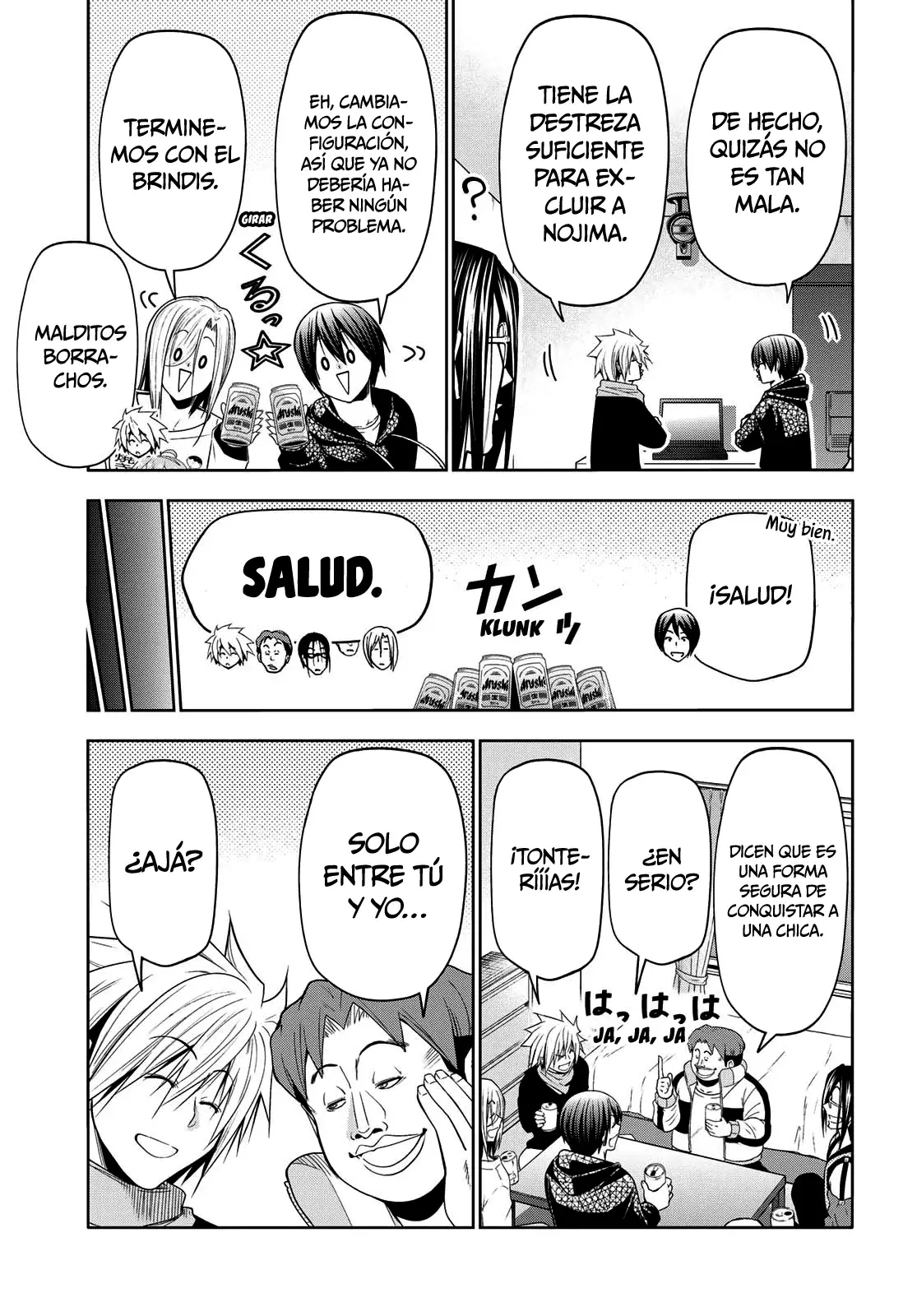 Grand Blue Capitulo 105.6: extra:cámara con ia página 14