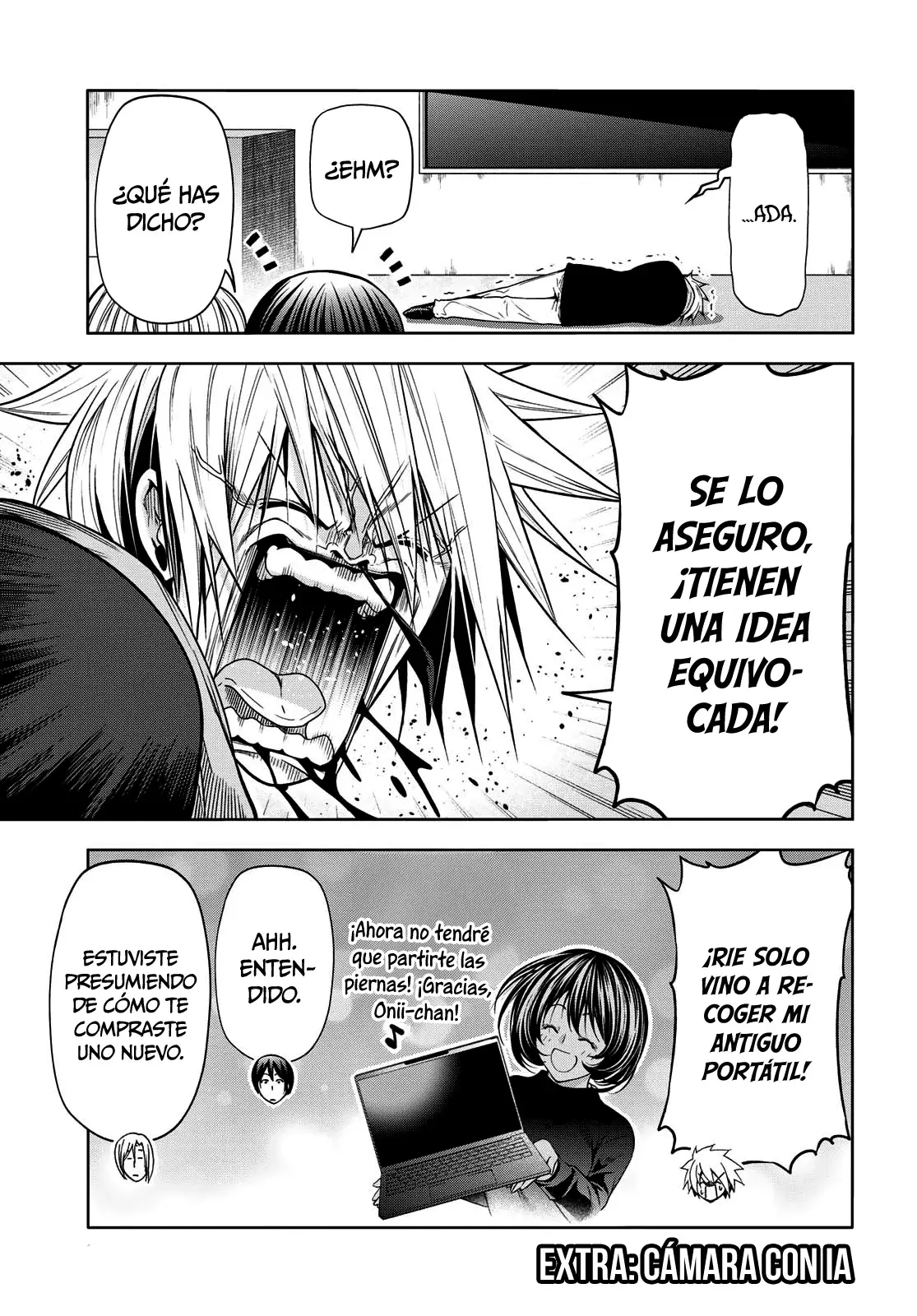 Grand Blue Capitulo 105.6: extra:cámara con ia página 4
