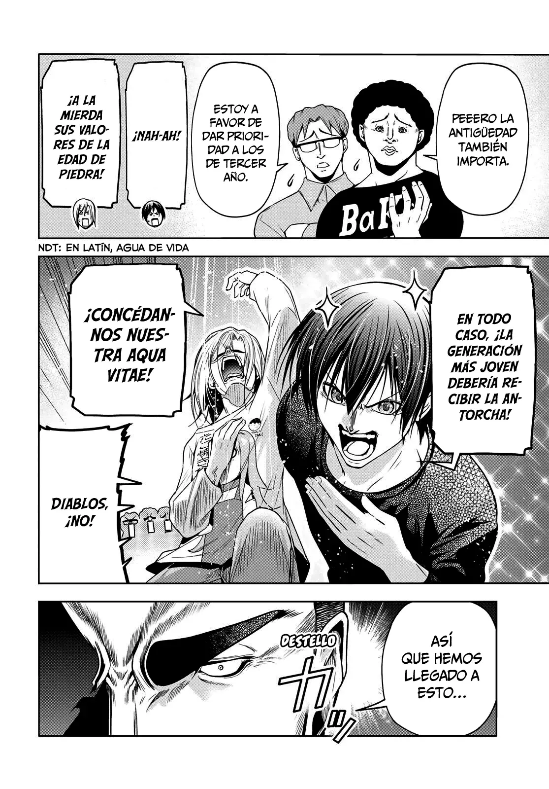 Grand Blue Capitulo 105: El pináculo del sabor página 14