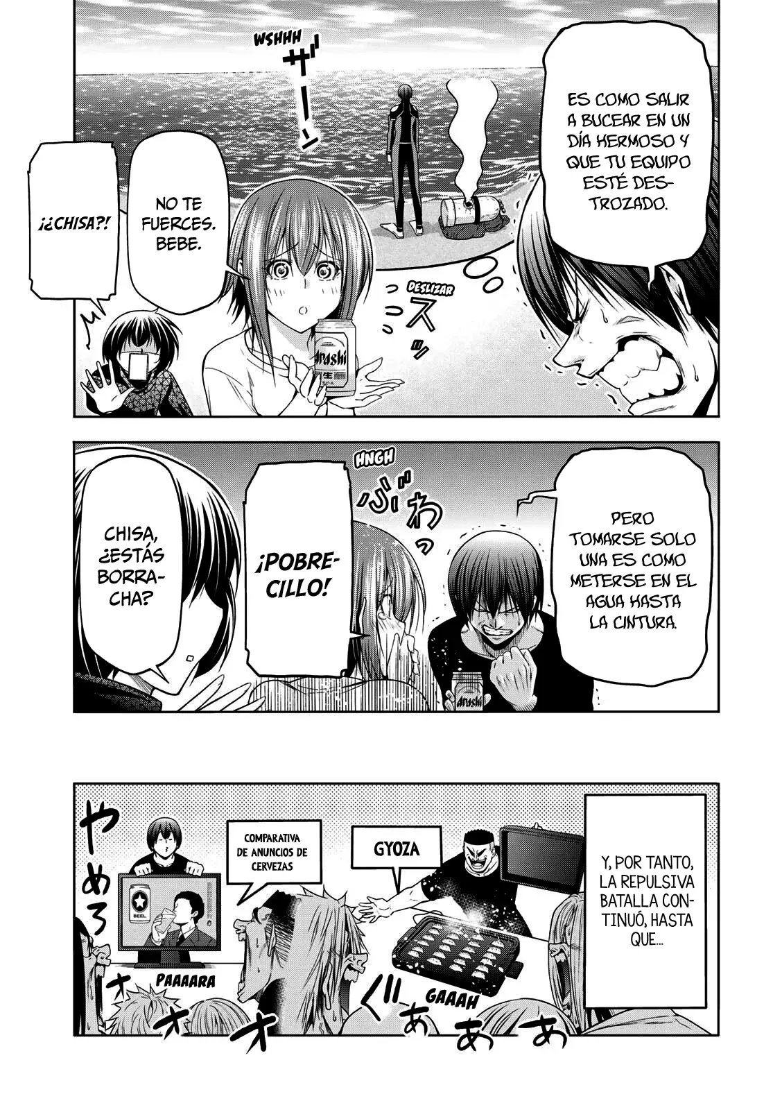 Grand Blue Capitulo 105: El pináculo del sabor página 33