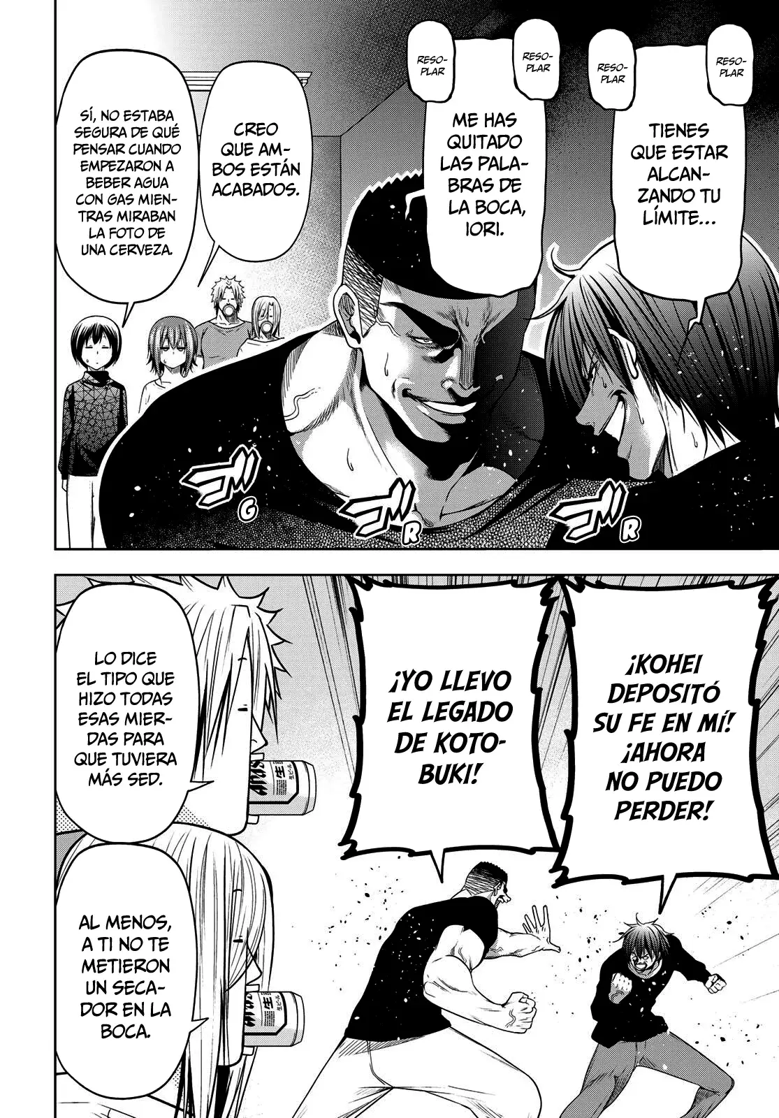 Grand Blue Capitulo 105: El pináculo del sabor página 34