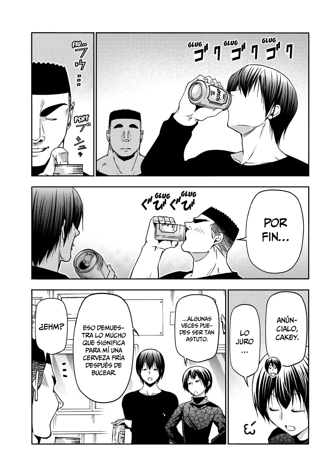 Grand Blue Capitulo 105: El pináculo del sabor página 37
