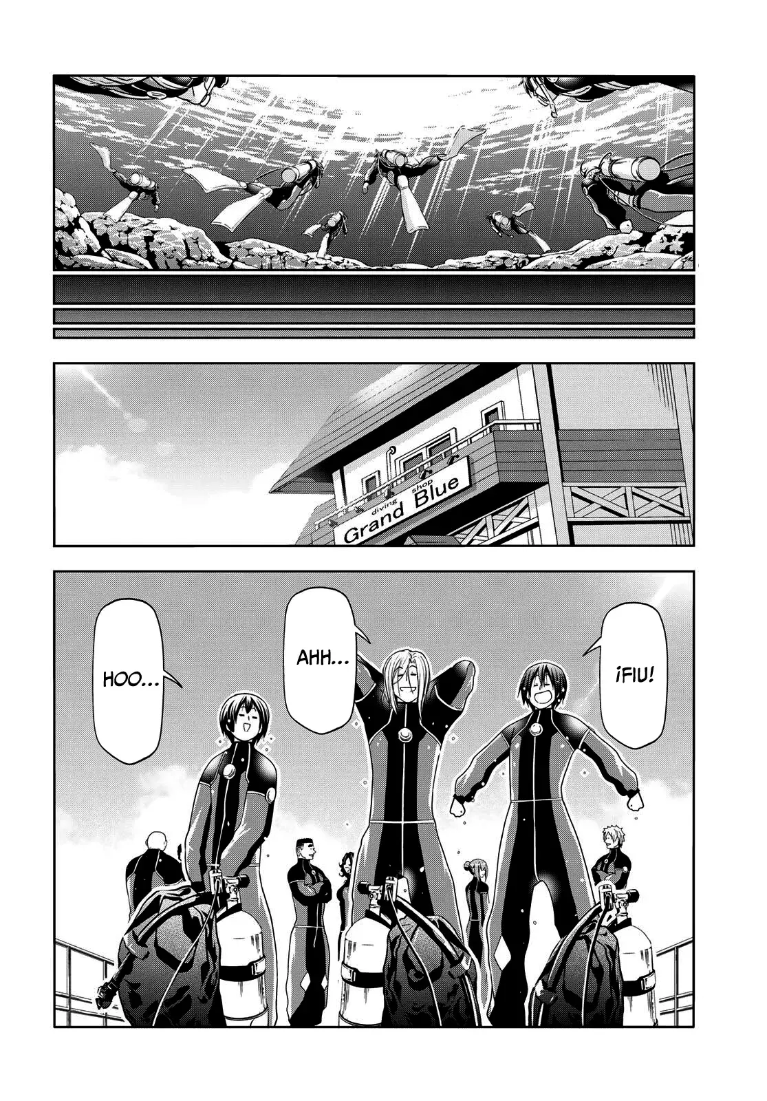 Grand Blue Capitulo 105: El pináculo del sabor página 4