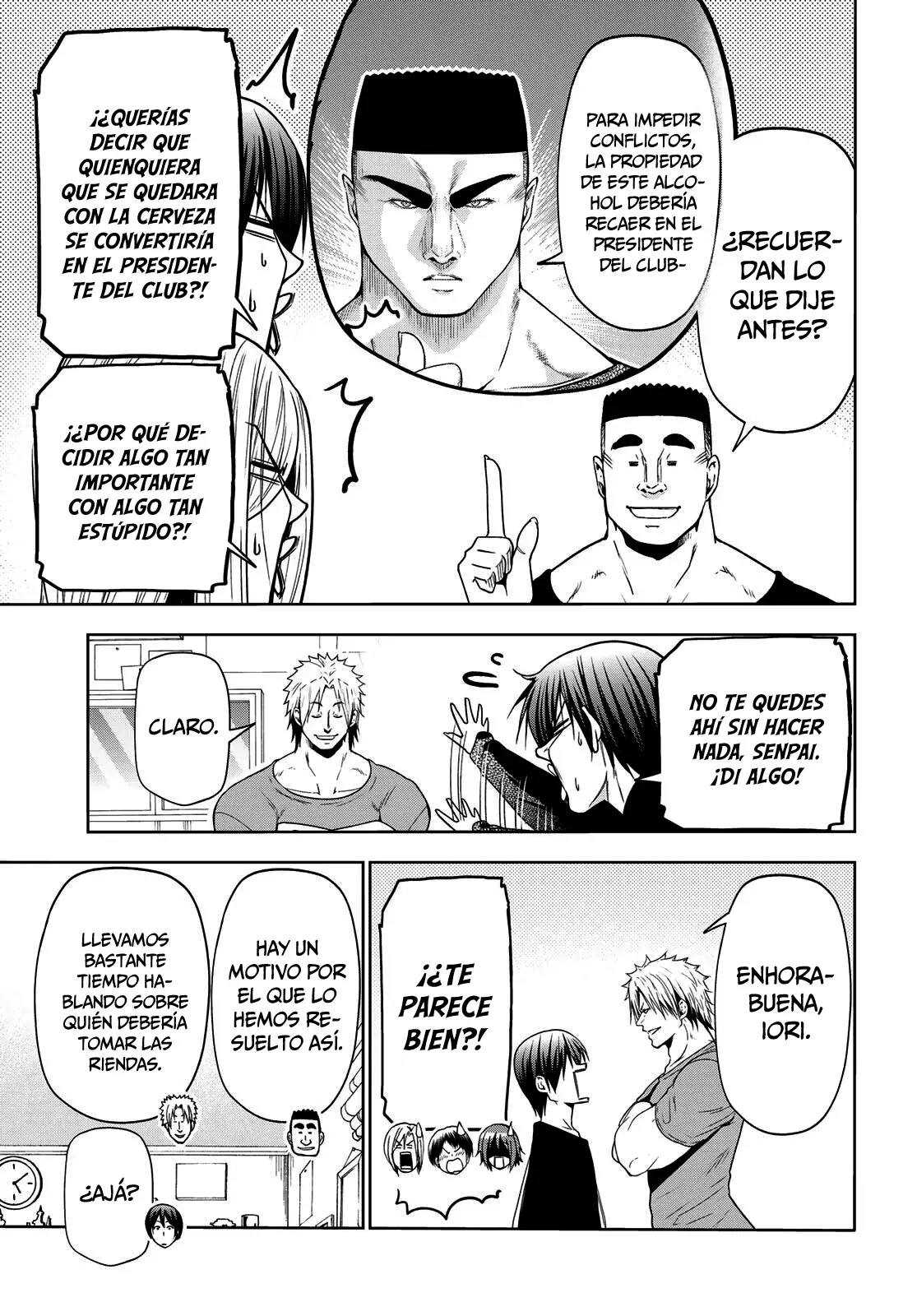 Grand Blue Capitulo 105: El pináculo del sabor página 41