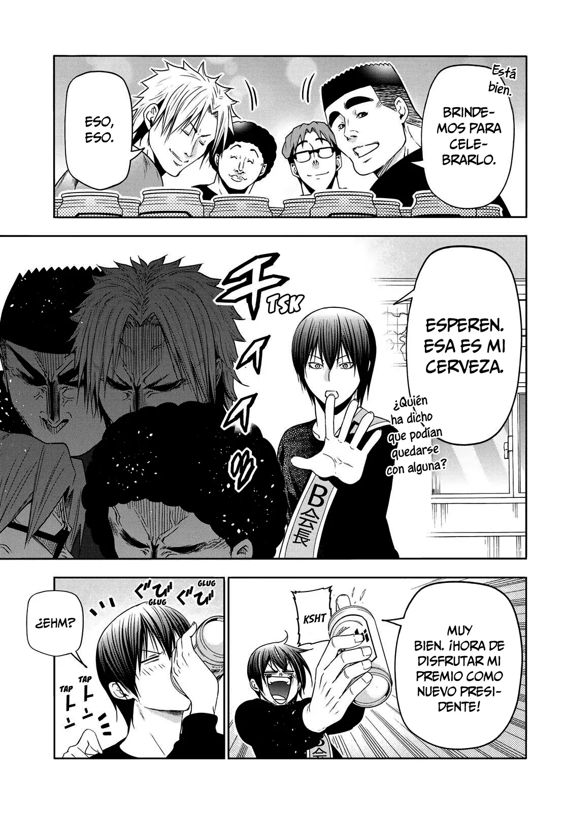 Grand Blue Capitulo 105: El pináculo del sabor página 46