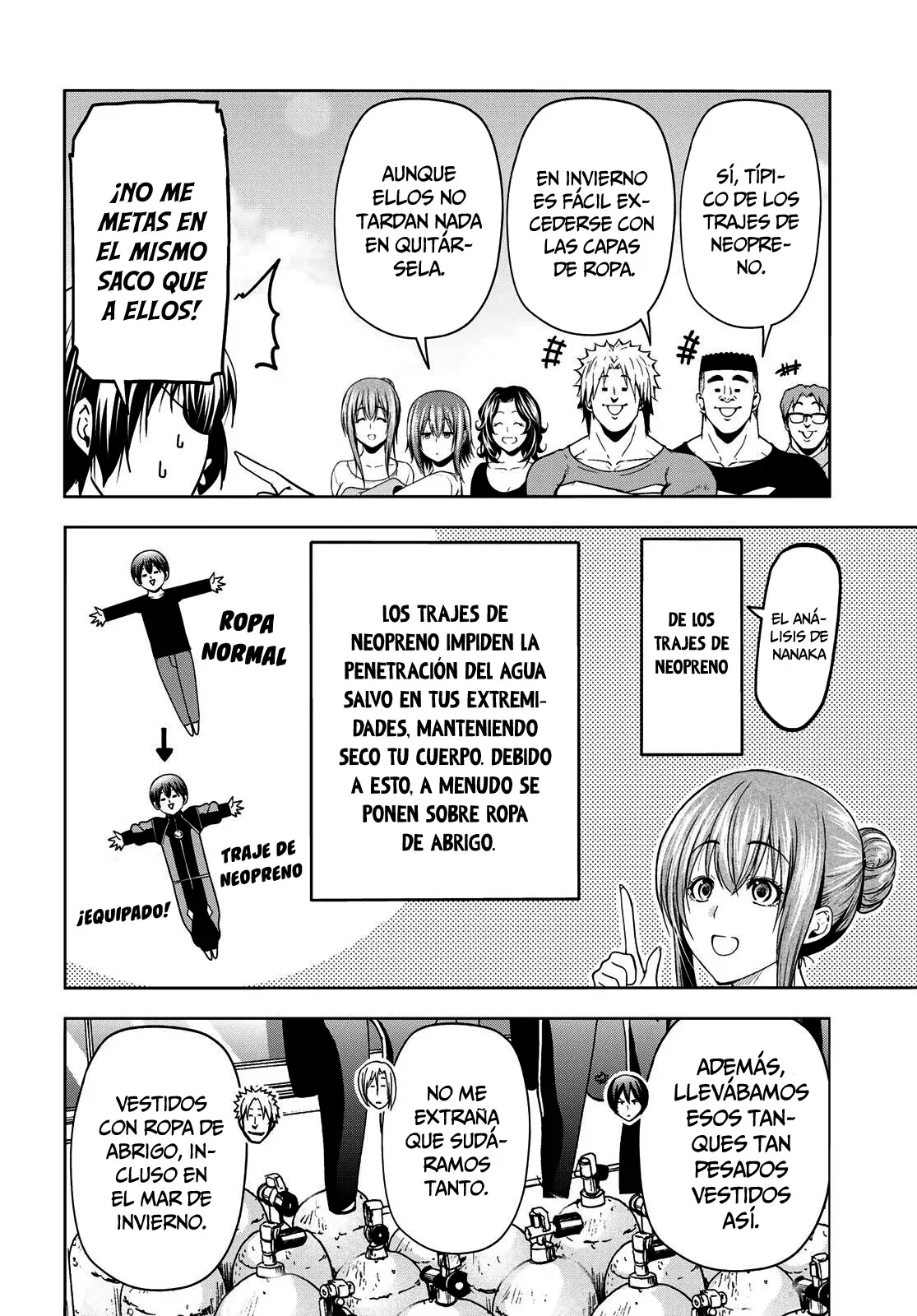 Grand Blue Capitulo 105: El pináculo del sabor página 6