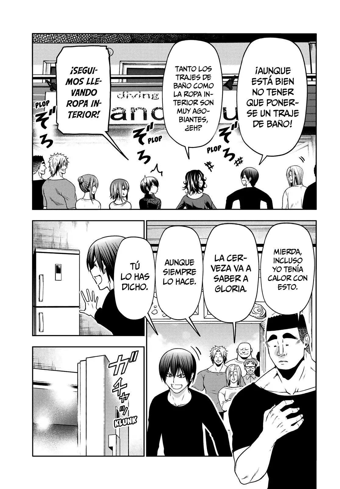 Grand Blue Capitulo 105: El pináculo del sabor página 7