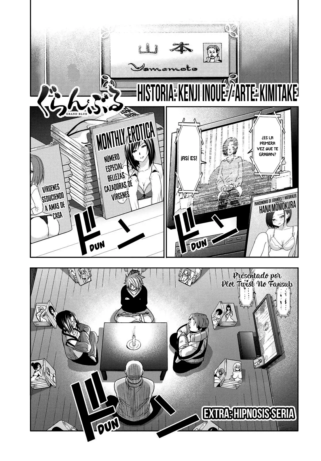 Grand Blue Capitulo 107.5: Hipnosis seria página 2