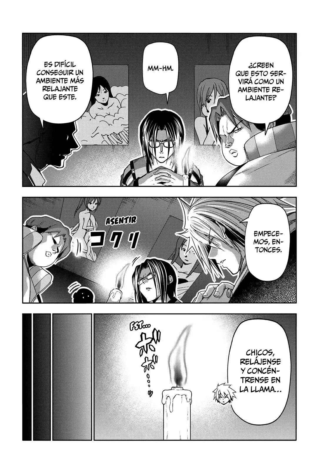 Grand Blue Capitulo 107.5: Hipnosis seria página 3