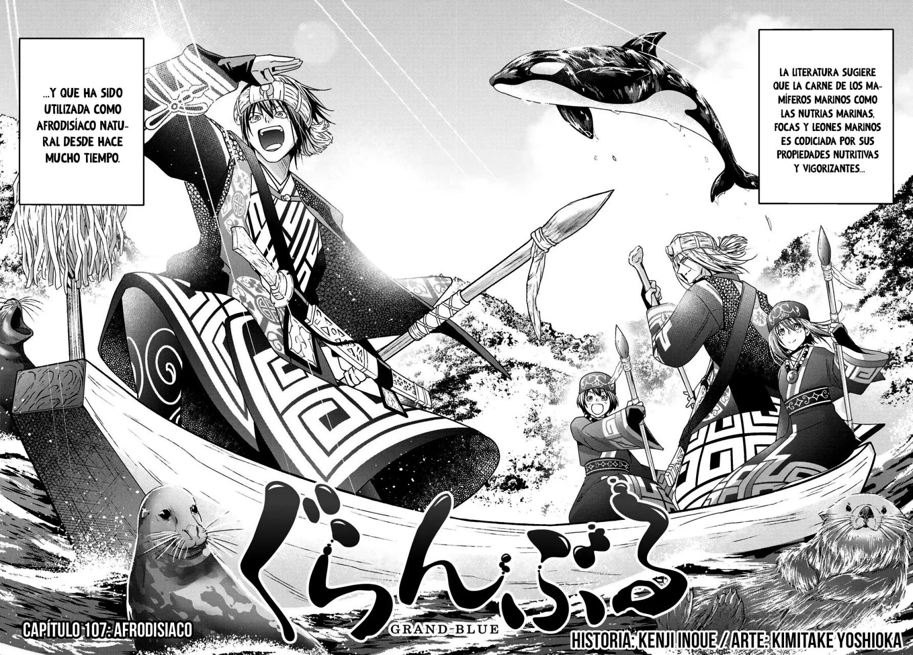Grand Blue Capitulo 107: afrodisiaco página 4