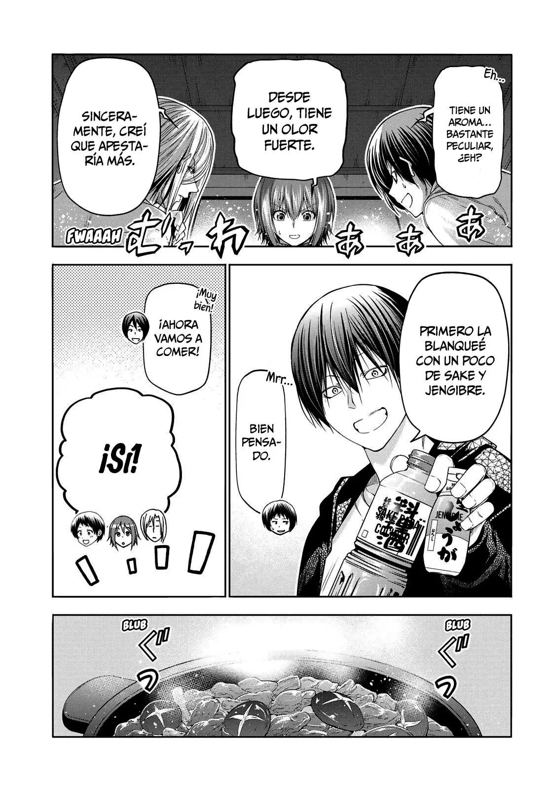 Grand Blue Capitulo 107: afrodisiaco página 8