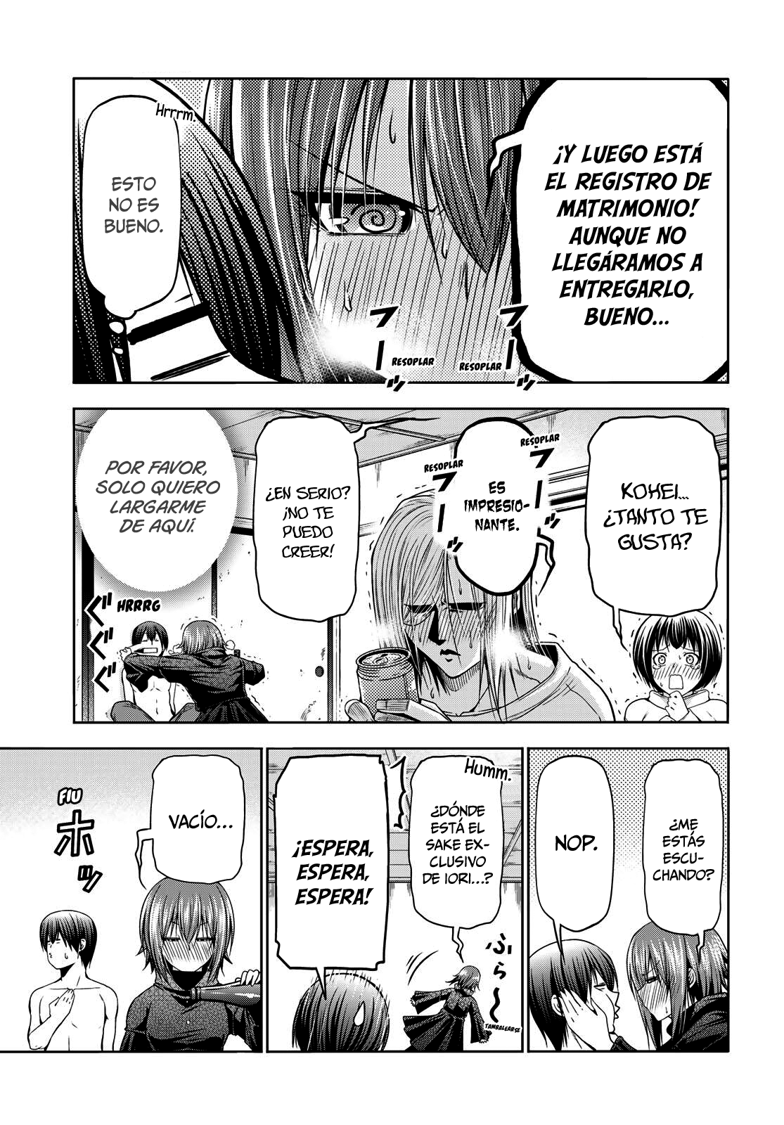 Grand Blue Capitulo 108 página 3
