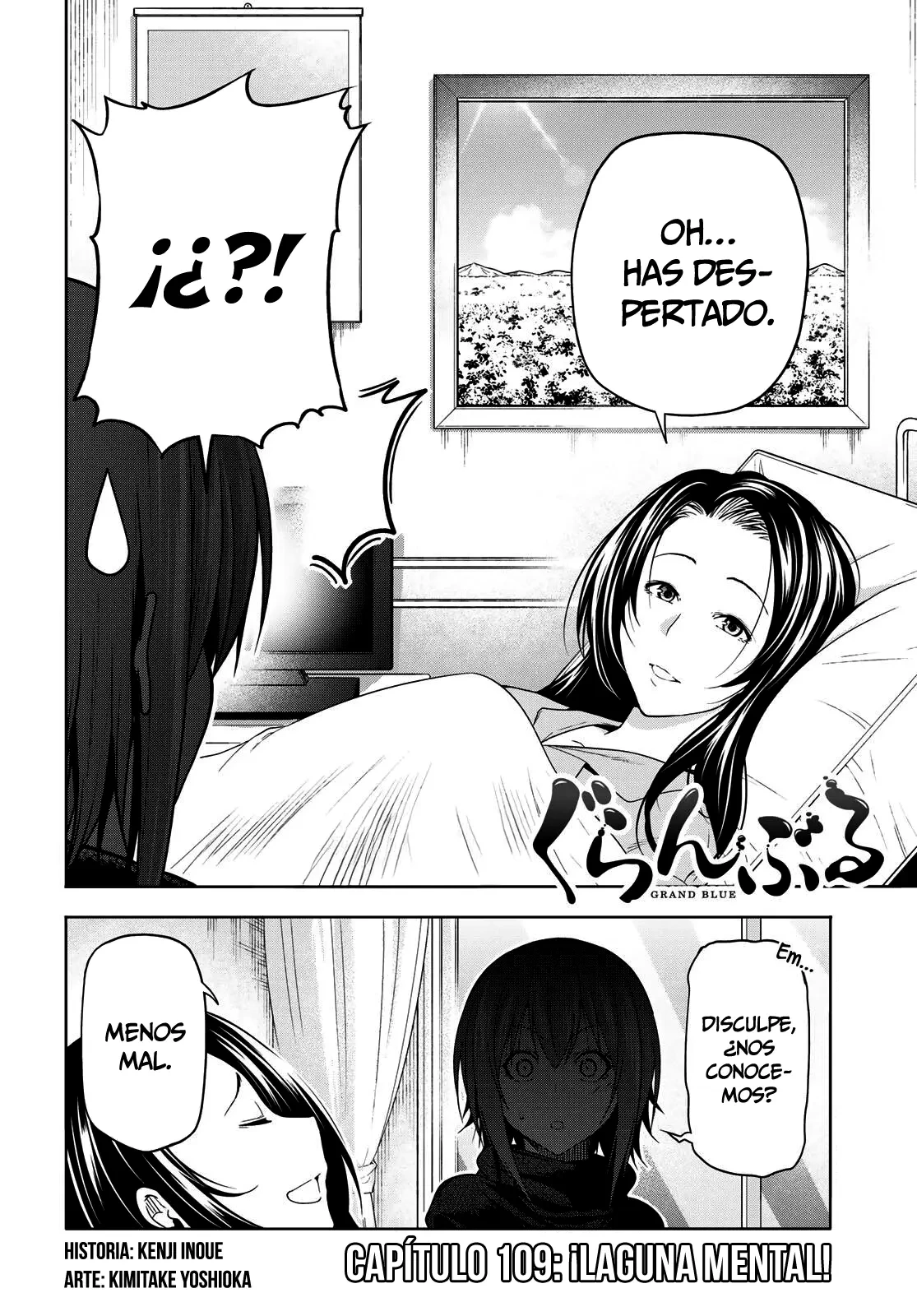 Grand Blue Capitulo 109 página 3