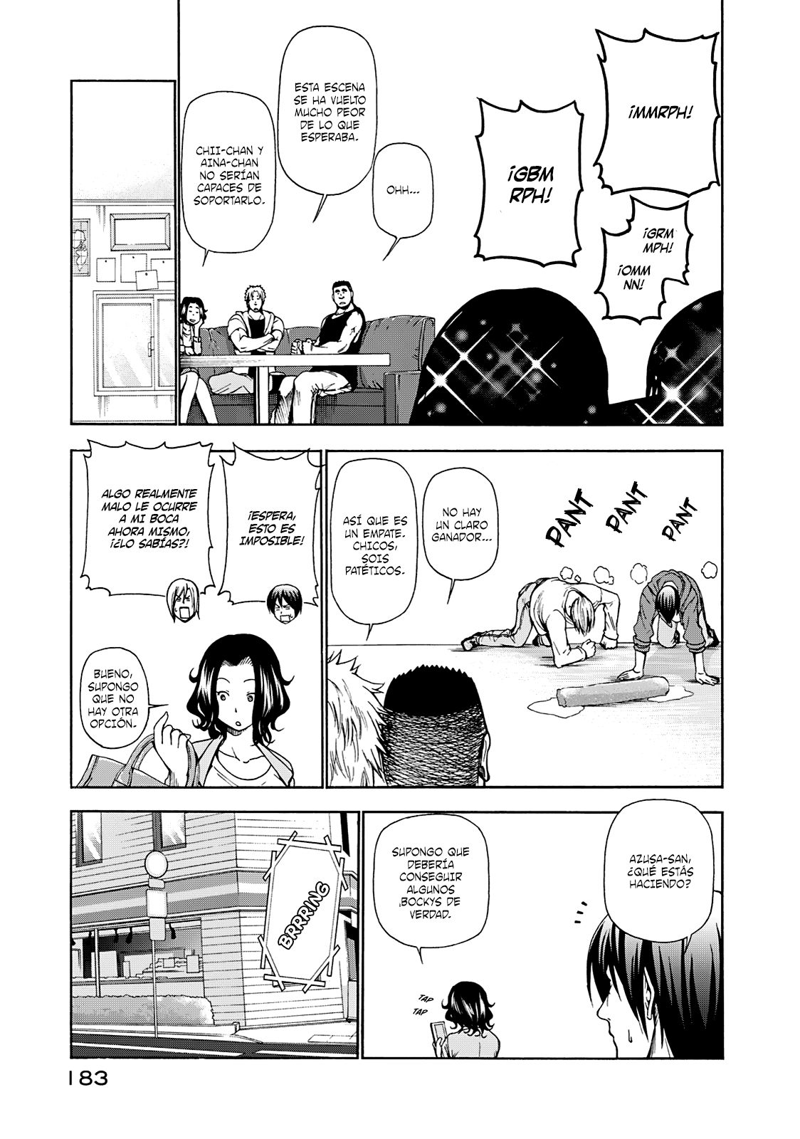 Grand Blue Capitulo 12.5 página 12