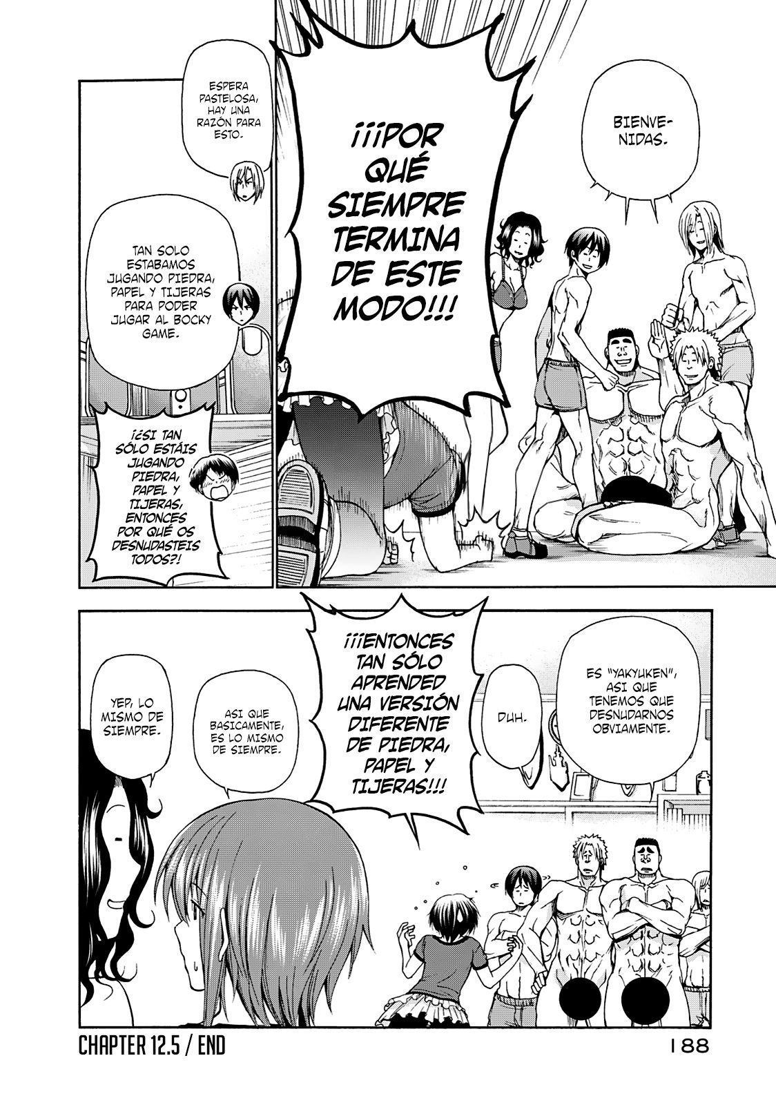 Grand Blue Capitulo 12.5 página 16