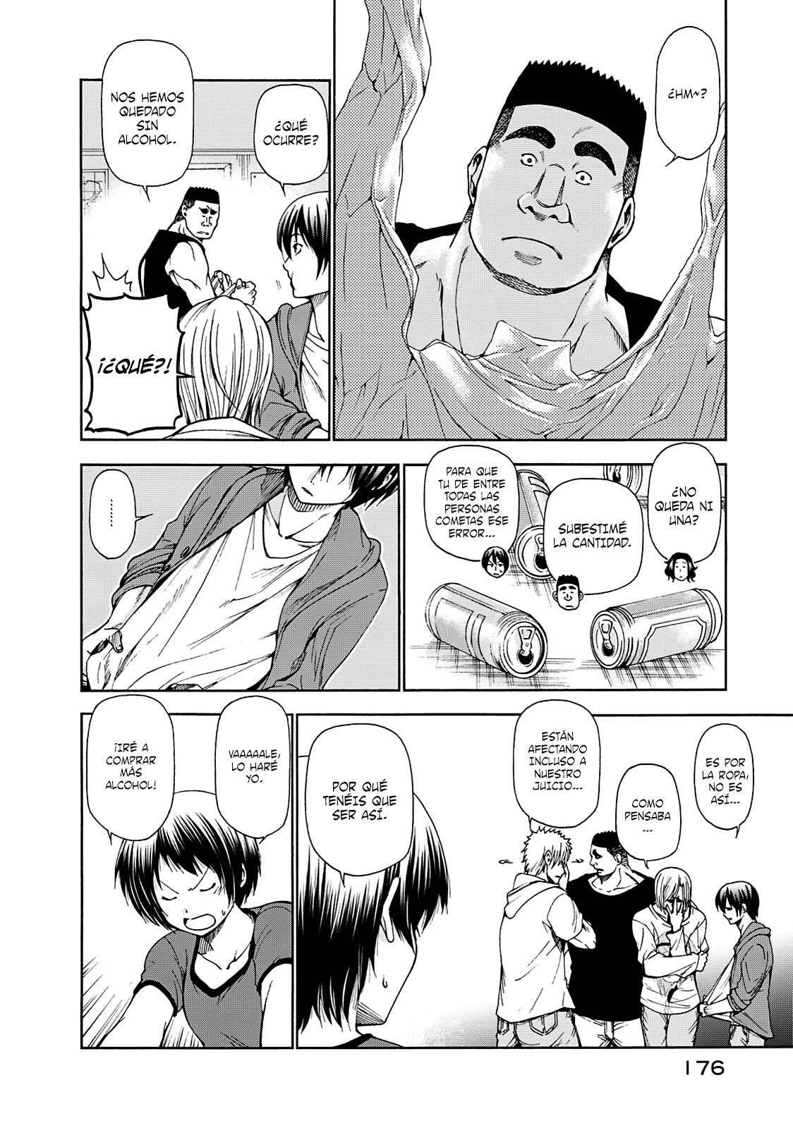 Grand Blue Capitulo 12.5 página 5