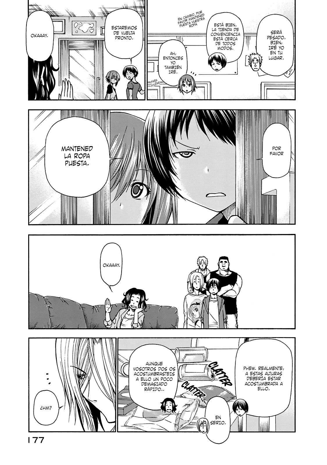 Grand Blue Capitulo 12.5 página 6