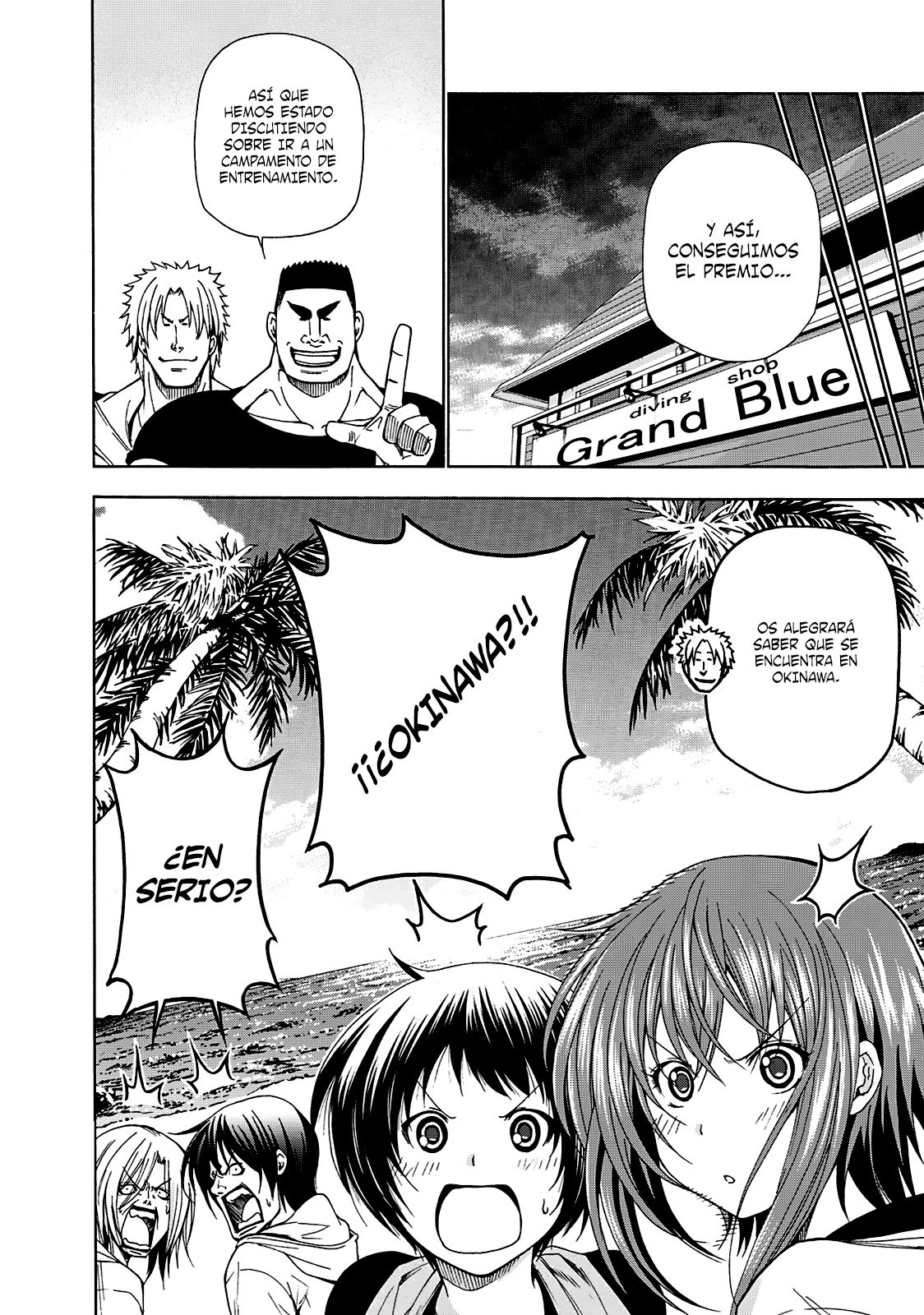 Grand Blue Capitulo 12 página 51