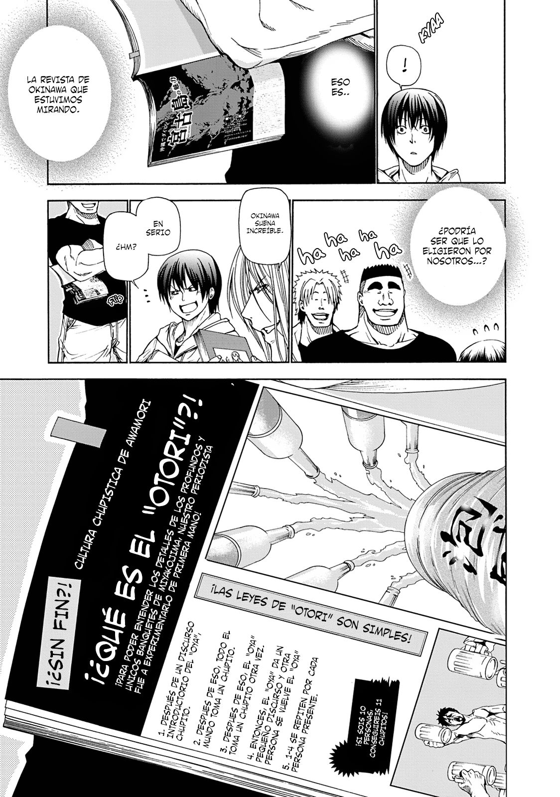 Grand Blue Capitulo 12 página 52