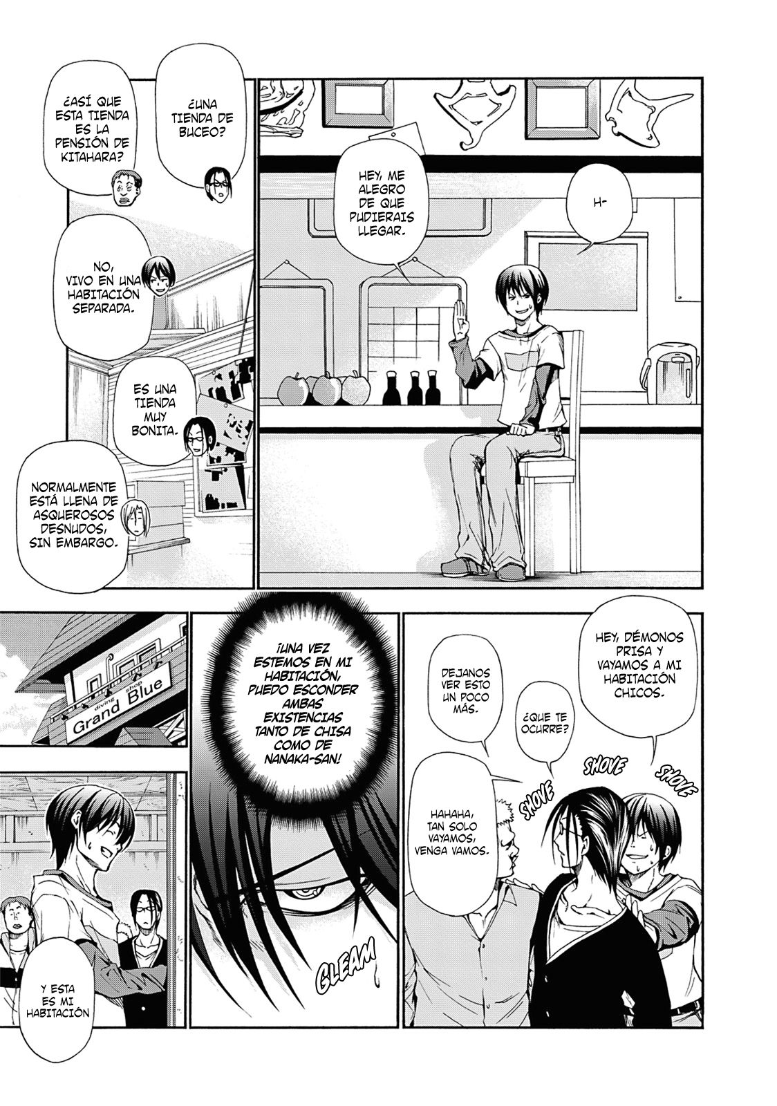 Grand Blue Capitulo 13 página 10