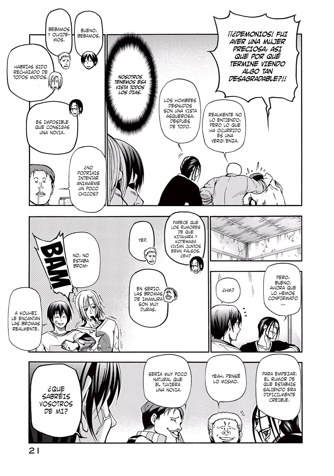 Grand Blue Capitulo 13 página 22