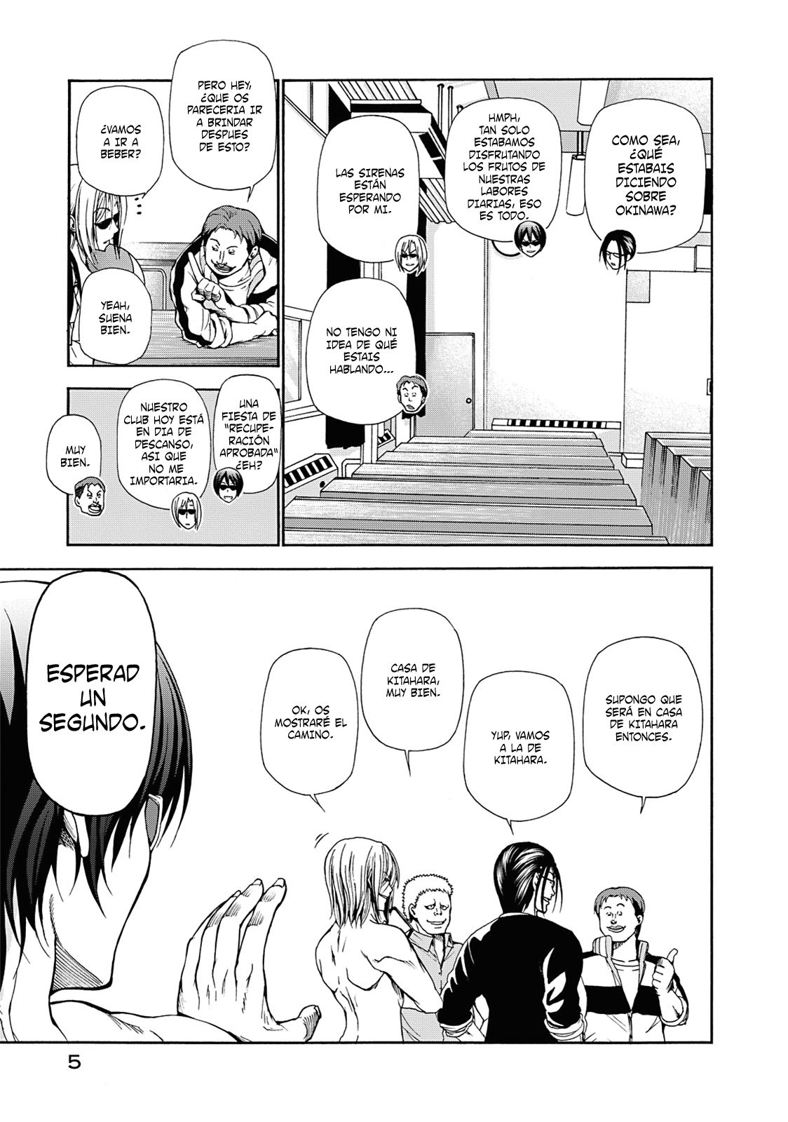Grand Blue Capitulo 13 página 6