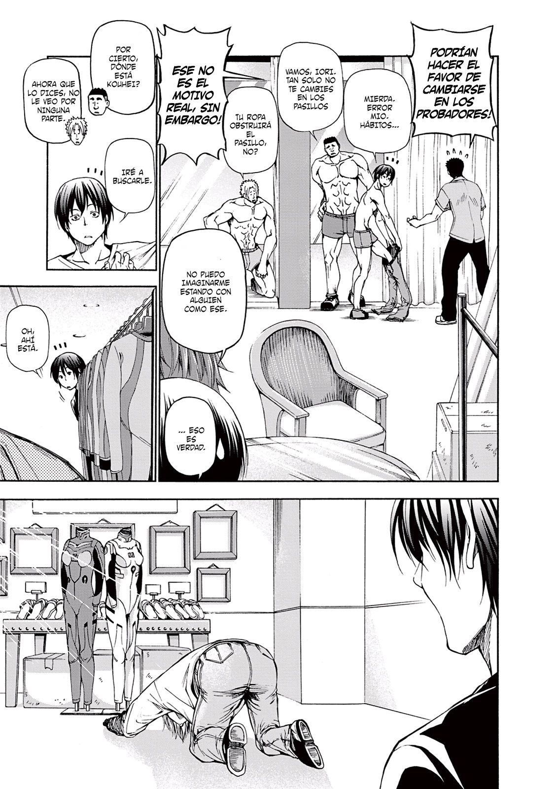 Grand Blue Capitulo 15 página 18