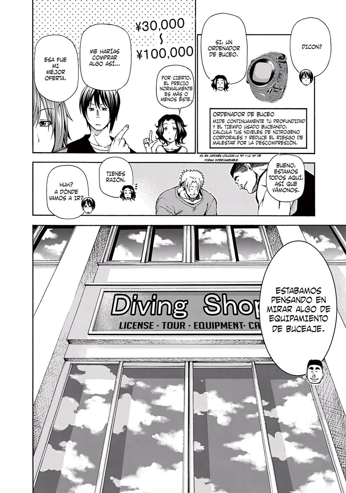 Grand Blue Capitulo 15 página 7