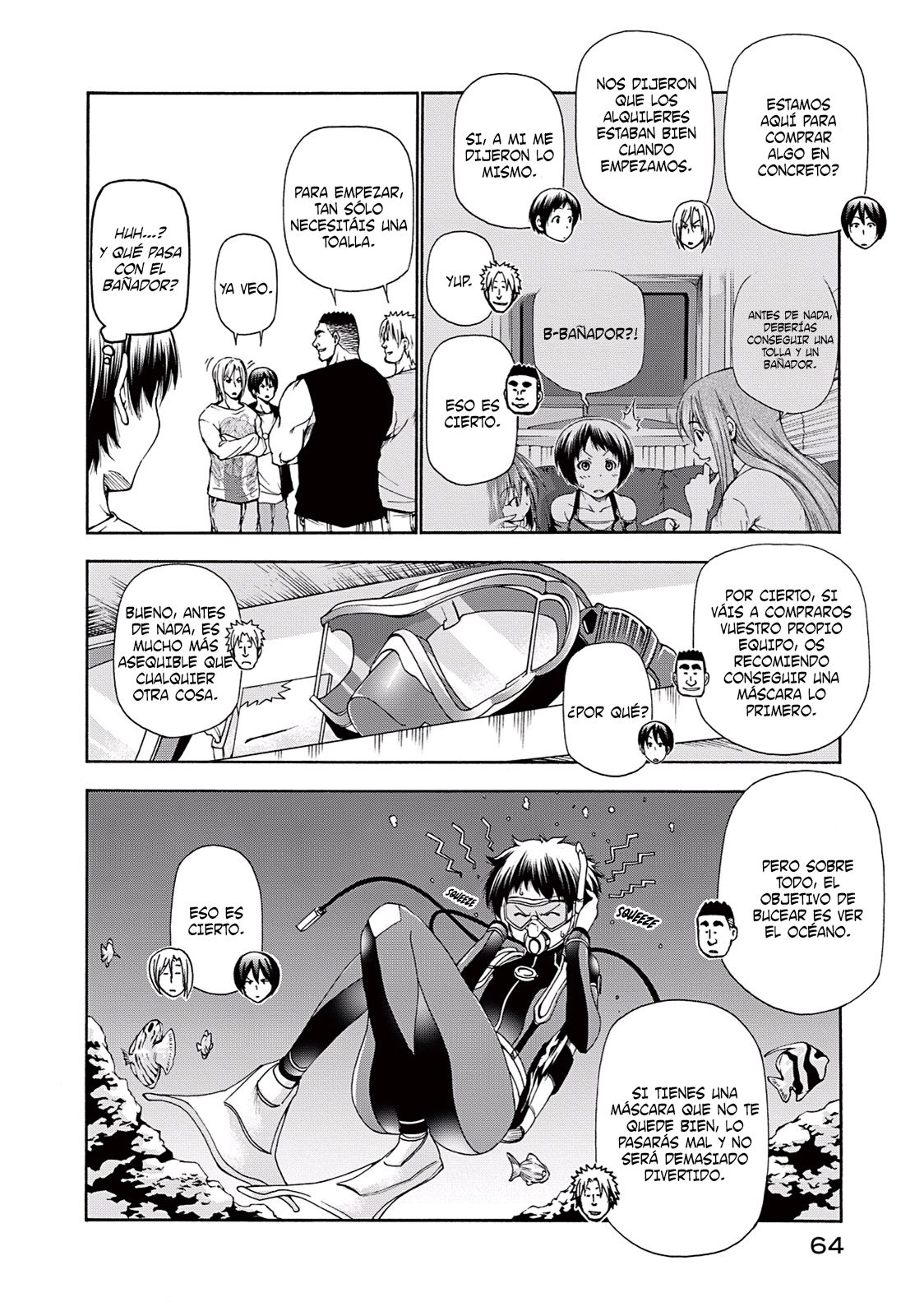 Grand Blue Capitulo 15 página 9