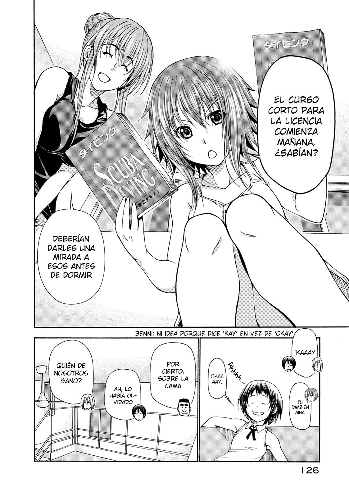 Grand Blue Capitulo 16 página 37