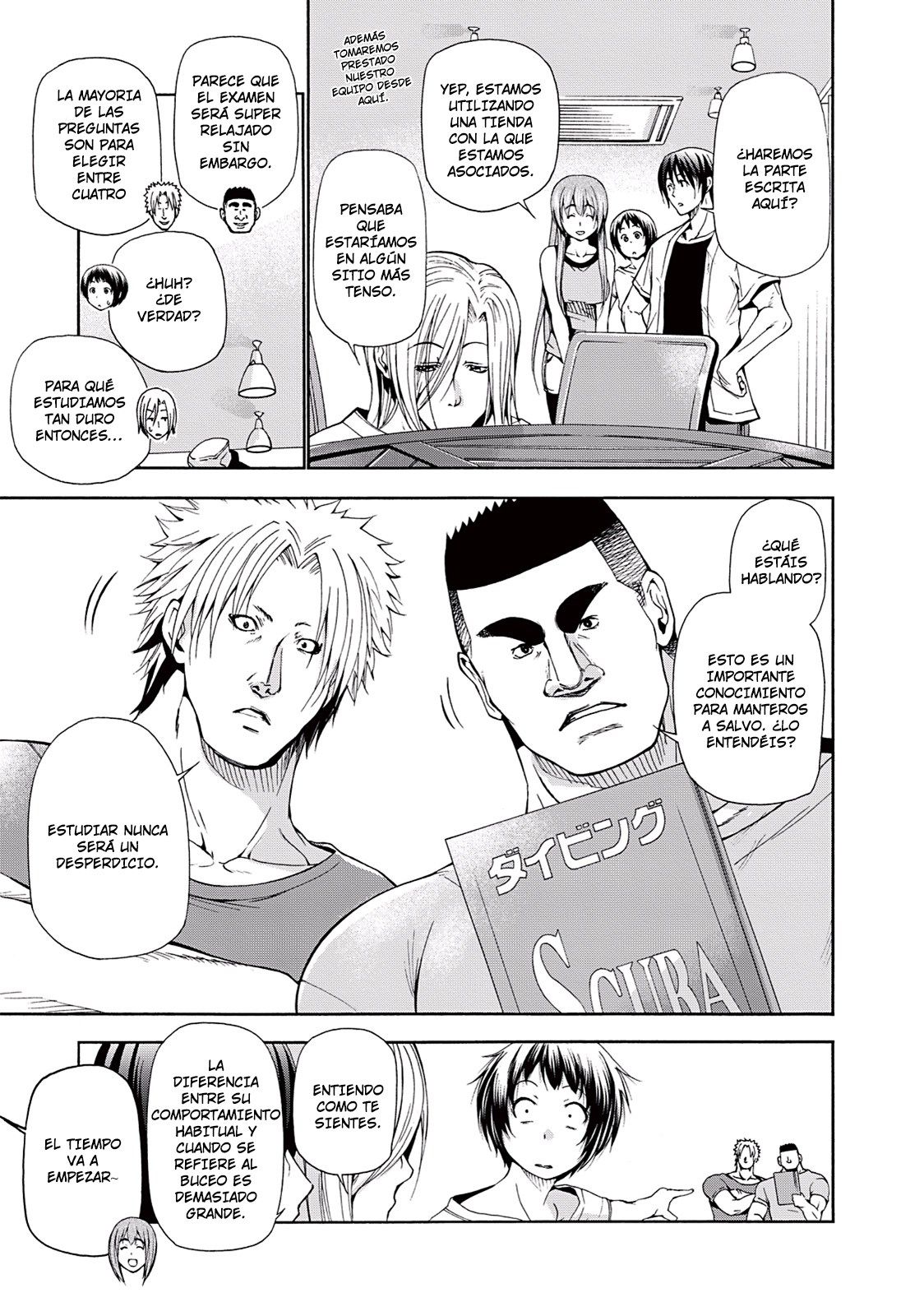 Grand Blue Capitulo 17 página 14