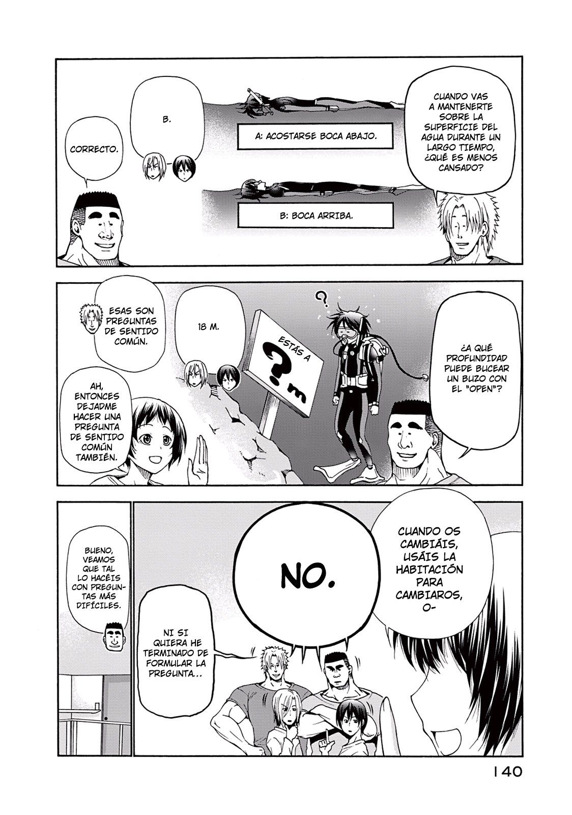 Grand Blue Capitulo 17 página 7