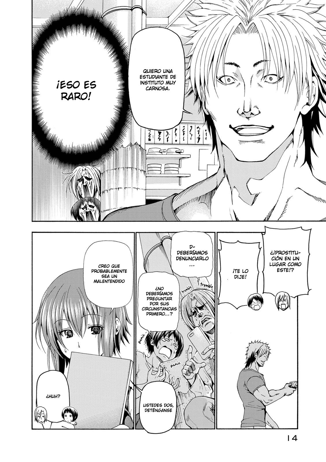 Grand Blue Capitulo 18 página 17