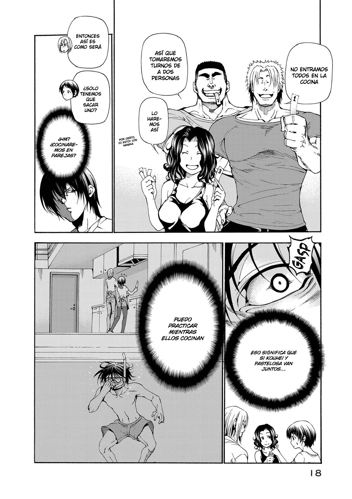 Grand Blue Capitulo 18 página 21