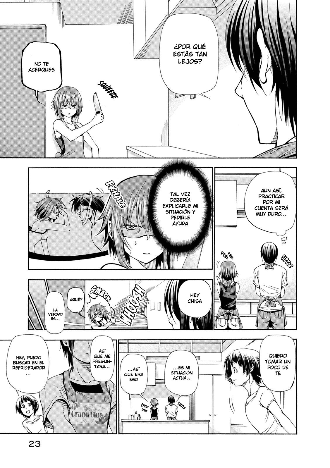 Grand Blue Capitulo 18 página 26