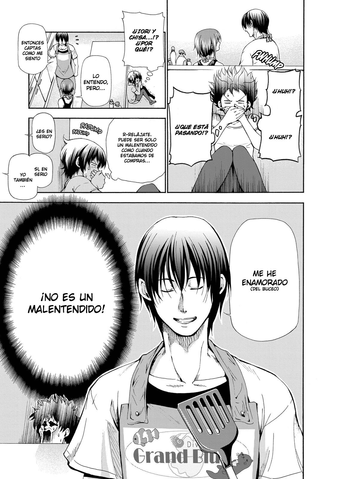 Grand Blue Capitulo 18 página 28