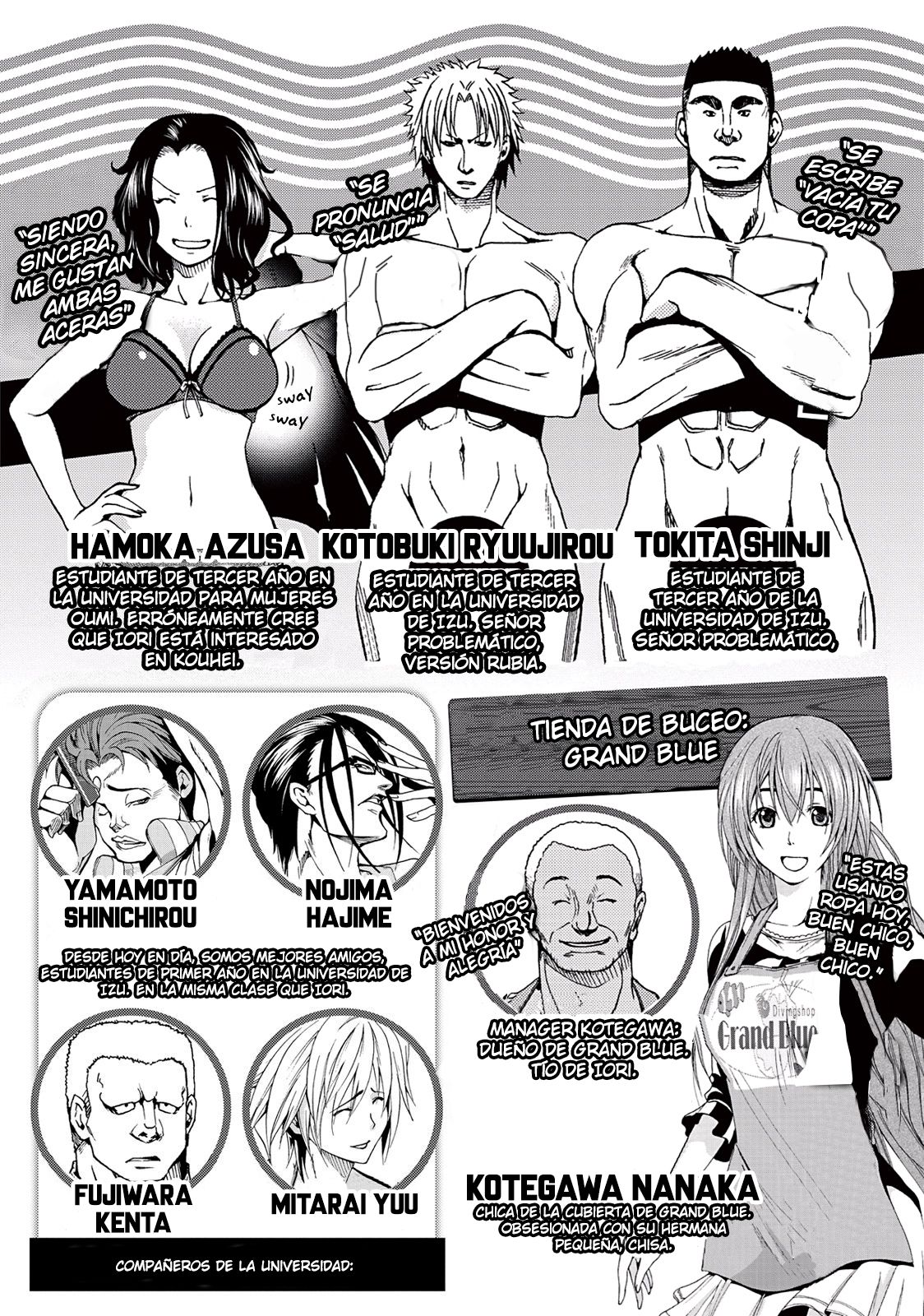 Grand Blue Capitulo 18 página 6