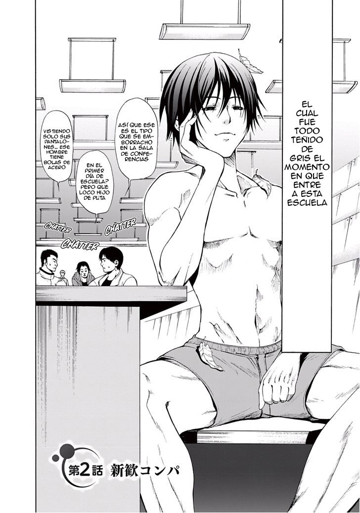 Grand Blue Capitulo 2 página 3