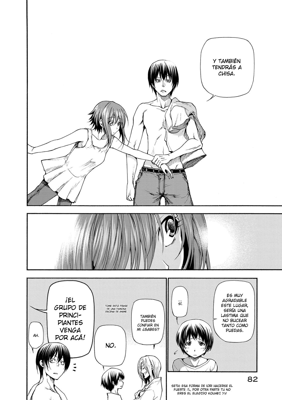 Grand Blue Capitulo 20 página 14