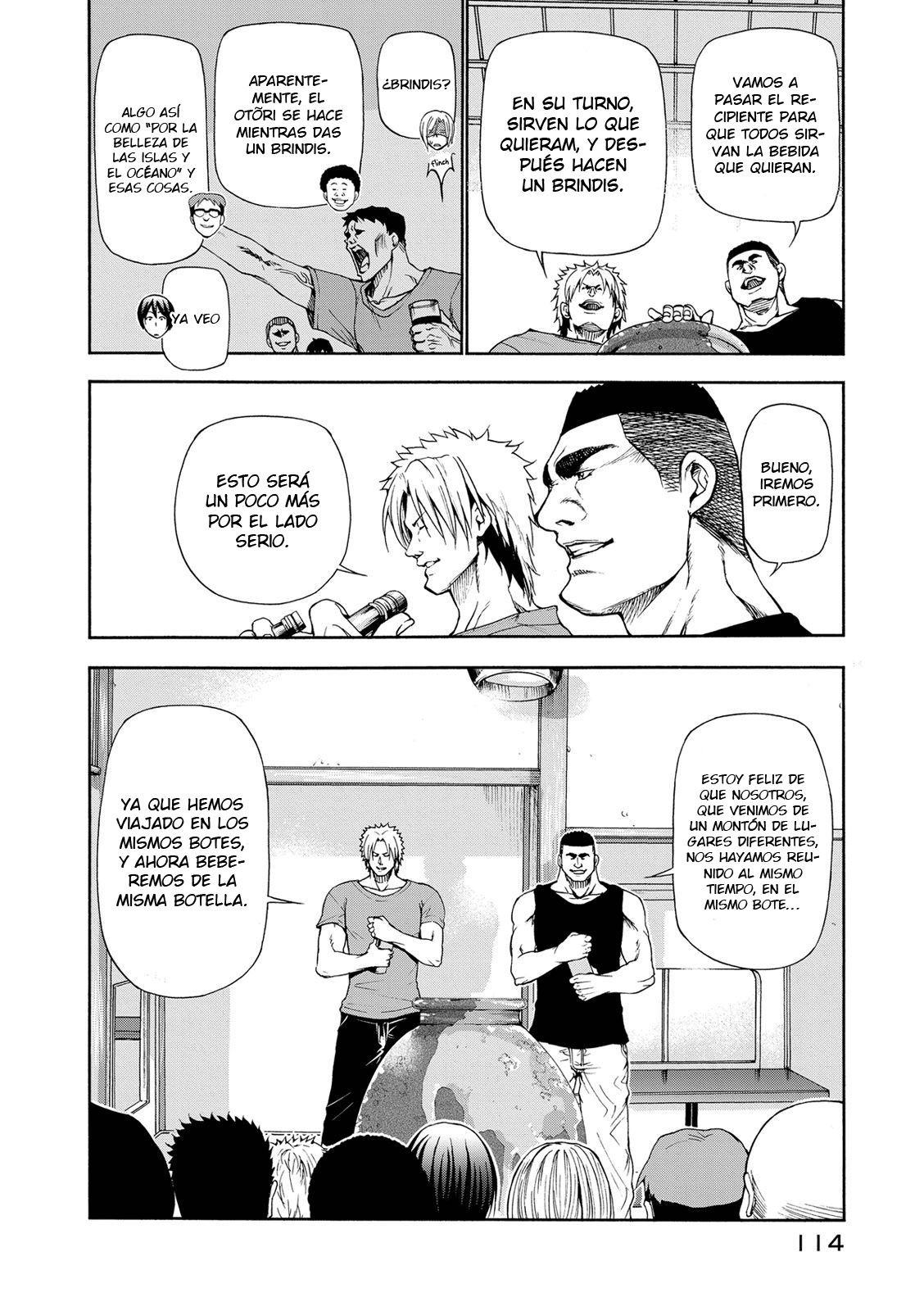Grand Blue Capitulo 21 página 6