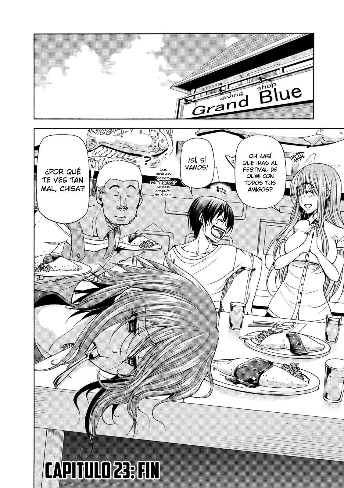 Grand Blue Capitulo 23 página 33